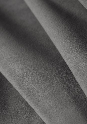 MICADONI Miley sofa, 2 seter - gr flyel og sort plast