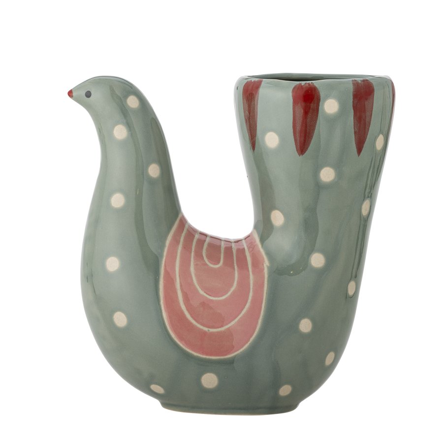 BLOOMINGVILLE Trudy Vase, Grnn, Steinty