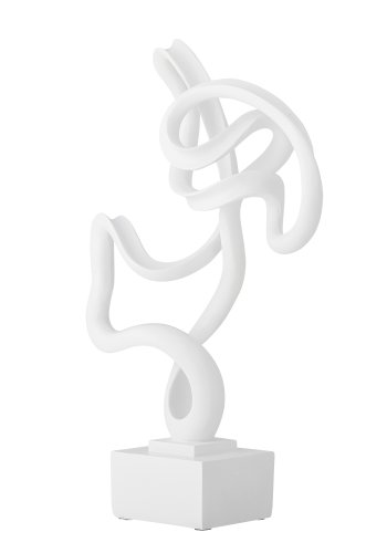 BLOOMINGVILLE Arista-skulptur - hvit harpiks