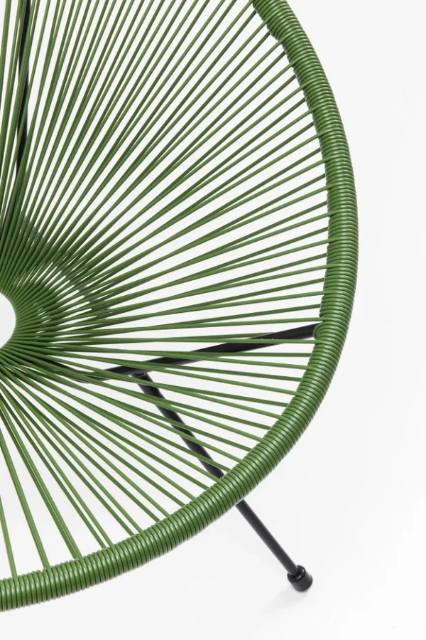 KARE DESIGN Acapulco Green lnestol/havestol - grn polyethylen og stl