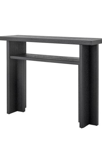 BLOOMINGVILLE Cupa konsollbord, svart, furu