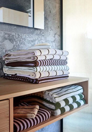 OYOY LIVING Raita Hndkle kologisk bomull - 50x100 cm