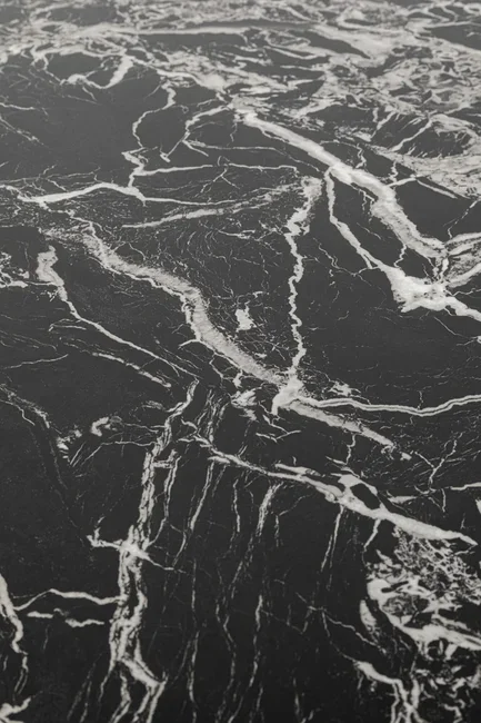 KARE DESIGN Schickeria sofabord, rund - sort marmorlook laminat og sort stl (110)