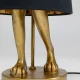 KARE DESIGN Animal Rabbit bordlampe - sort hr og guld polyresin/stl