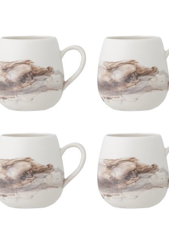 BLOOMINGVILLE Lyre kop, m. hank - brun stentj (D8xH8) (st af 4)