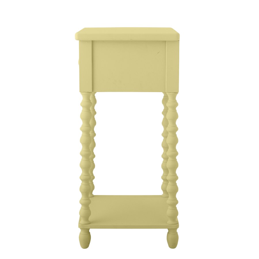 BLOOMINGVILLE Salino sidebord, gul, furu