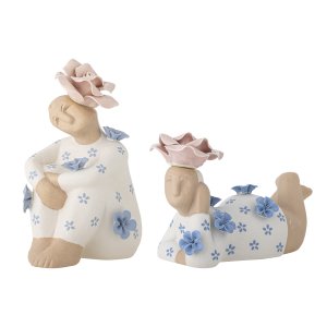 BLOOMINGVILLE Floriella Deco, Bl, Stengods