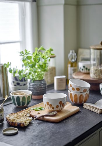 CREATIVE COLLECTION Mariola Glas mit Deckel, transparent, Glas