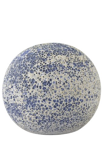 BLOOMINGVILLE Reese Dekokugel für draußen, rund - blau terrakotta (20)