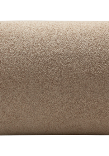 DANFORM Dubna Loungesessel - matt mandelfarbener RPES Bouclé-Stoff mit Glitzer