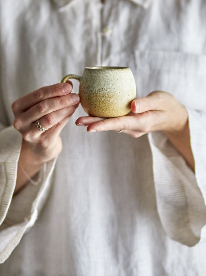 BLOOMINGVILLE Paula Espressotasse, Natur, Steingut