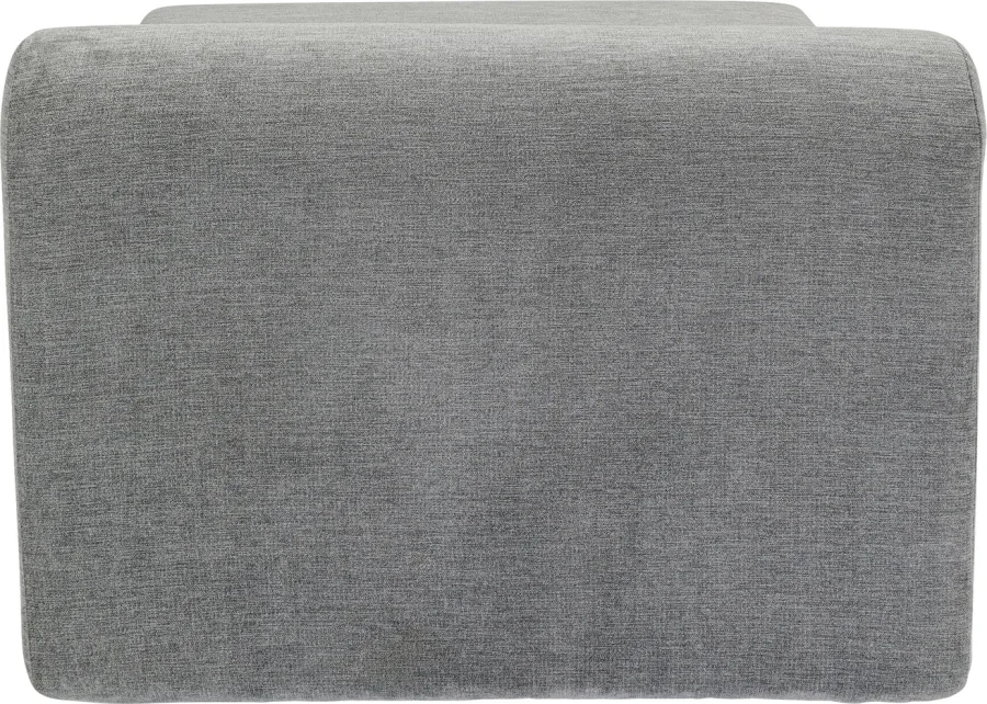 KARE DESIGN Lucca Middle Elements Grey modul, 76cm - gr stof og PVC