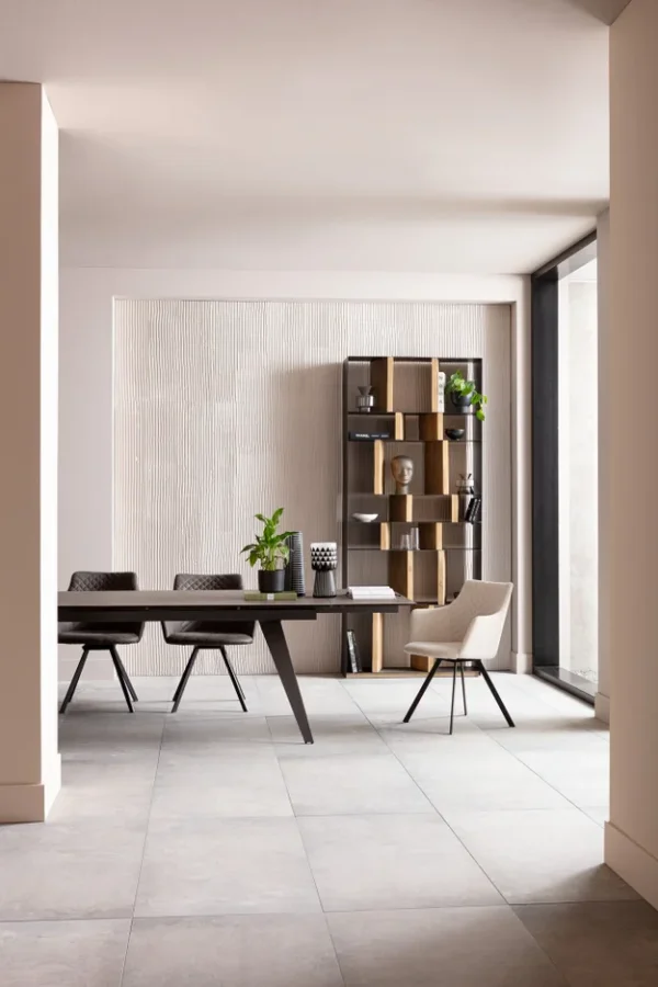 KARE DESIGN Coco Cream drejestol, m. armln - creme polyester og stl