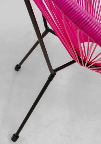 KARE DESIGN Acapulco Pink lnestol/havestol - pink plast og stl
