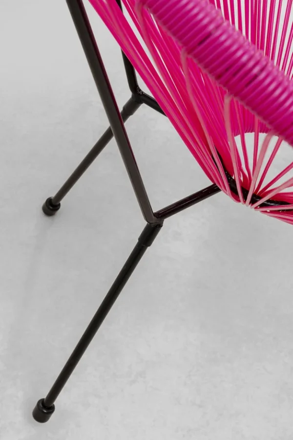 KARE DESIGN Acapulco Pink lnestol/havestol - pink plast og stl
