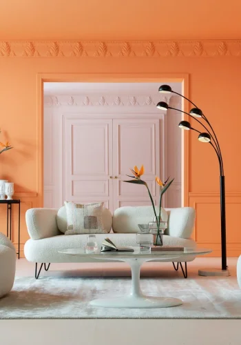 KARE DESIGN Peppo White 2 pers. sofa - hvid polyester og stl