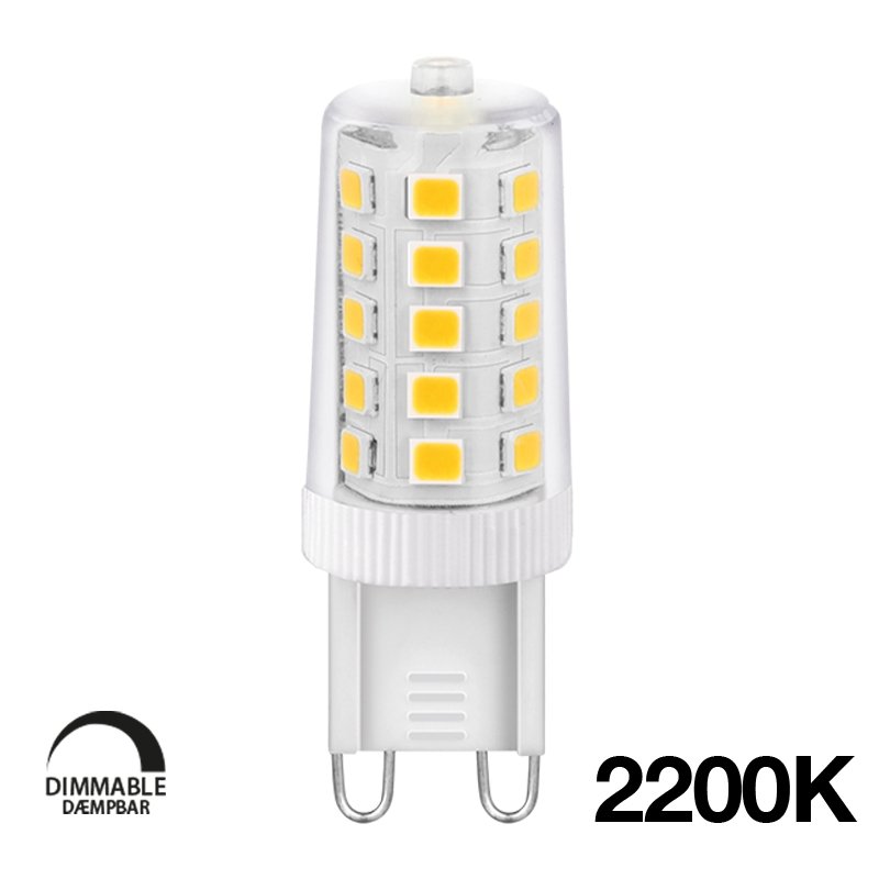 E3LIGHT LED G9 - 3W, 250lm, 2200K, dimmbar, CRI80