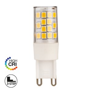 E3LIGHT LED G9 Birne - 350lm, 2700K, 3-stufig dimmbar, CRI90