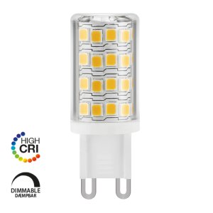 E3LIGHT LED G9 Lampe - 4,1W, dimmbar, 2700K, CRI90, 410lm