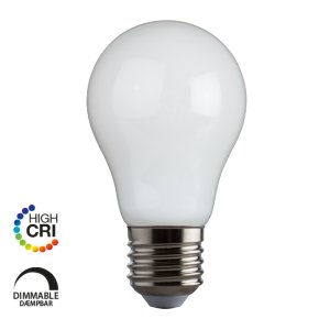 E3LIGHT Proxima LED-Lampe A55 - E27, 250lm, dimmbar, opal, CRI95
