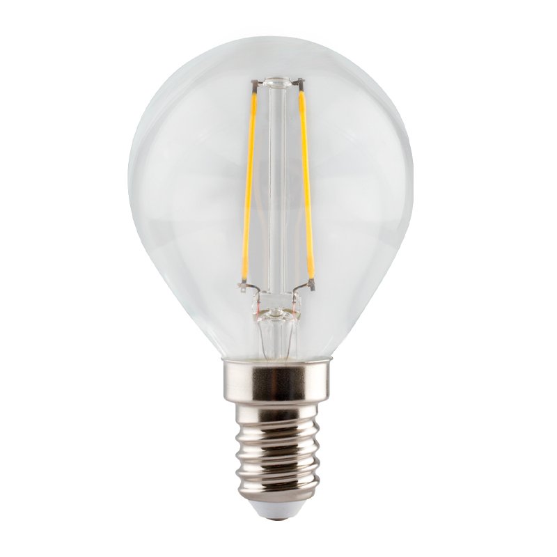 E3LIGHT Proxima LED P45 - E14, 2,5W, 250lm, 2700K, Klar, CRI90