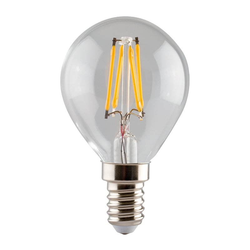 E3LIGHT Proxima LED P45 - E14, 4W, 470lm, Klar, 2700K, CRI80