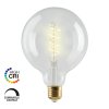 E3LIGHT LED Vintage G125 Spiral - E27, 4W, 180lm, 2200K, dimbar, klar