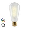 E3LIGHT LED Vintage ST64 E27 Spiral - Dimbar, 4W, 180lm, Klar