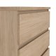 TVILUM Naia Kommode 5 skuffer - ParcelJackson Hickory