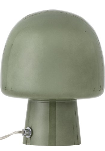 BLOOMINGVILLE Paddy Tischleuchte, Grn, Glas (T20xH26,5 cm)