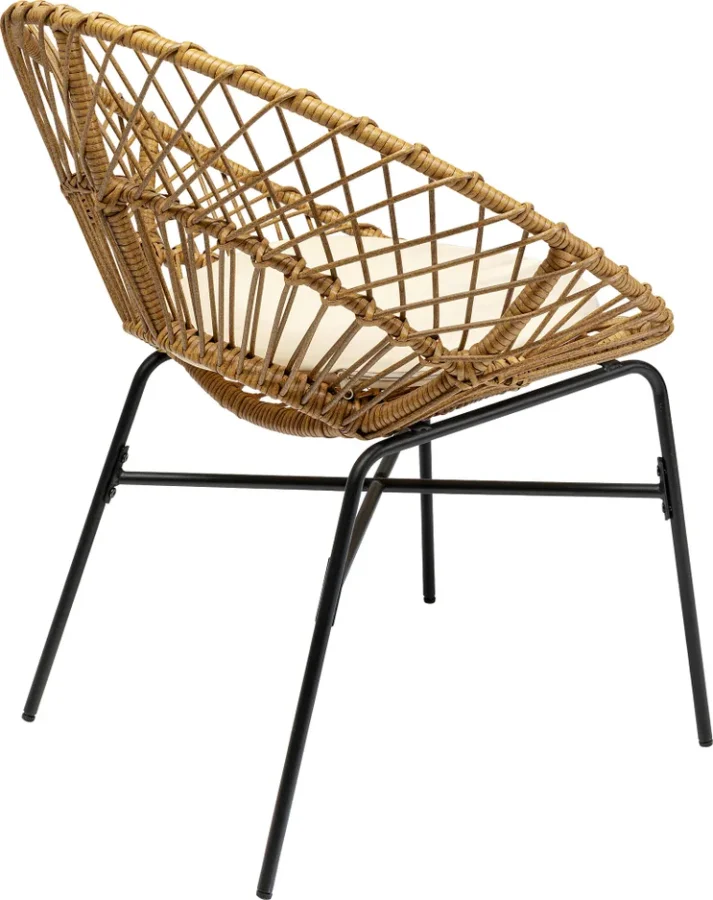 KARE DESIGN Bali havestol, m. stofhynde - polyethylen og stl