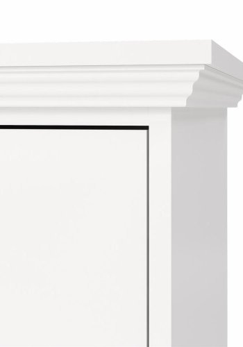 TVILUM North Kommode med 3 skuffer, Hvid, 86,3 x 51,6 x 88,2 cm