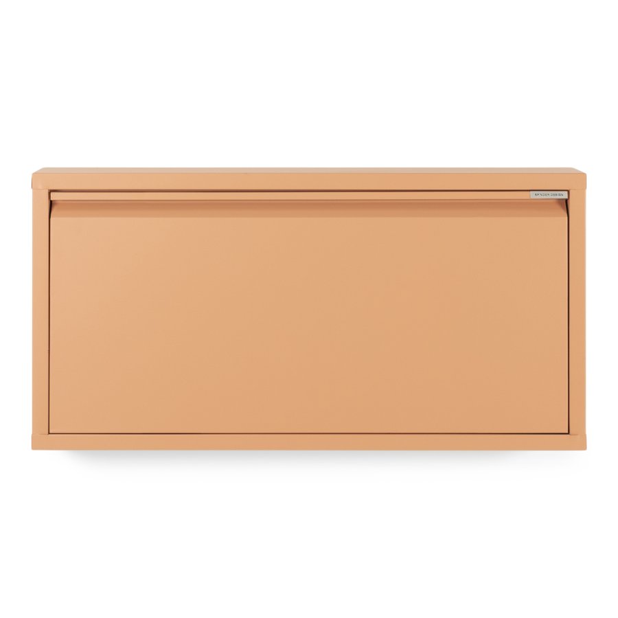 SPINDER DESIGN Billy 1 skoskap, m. 1 dr - leire terra stl