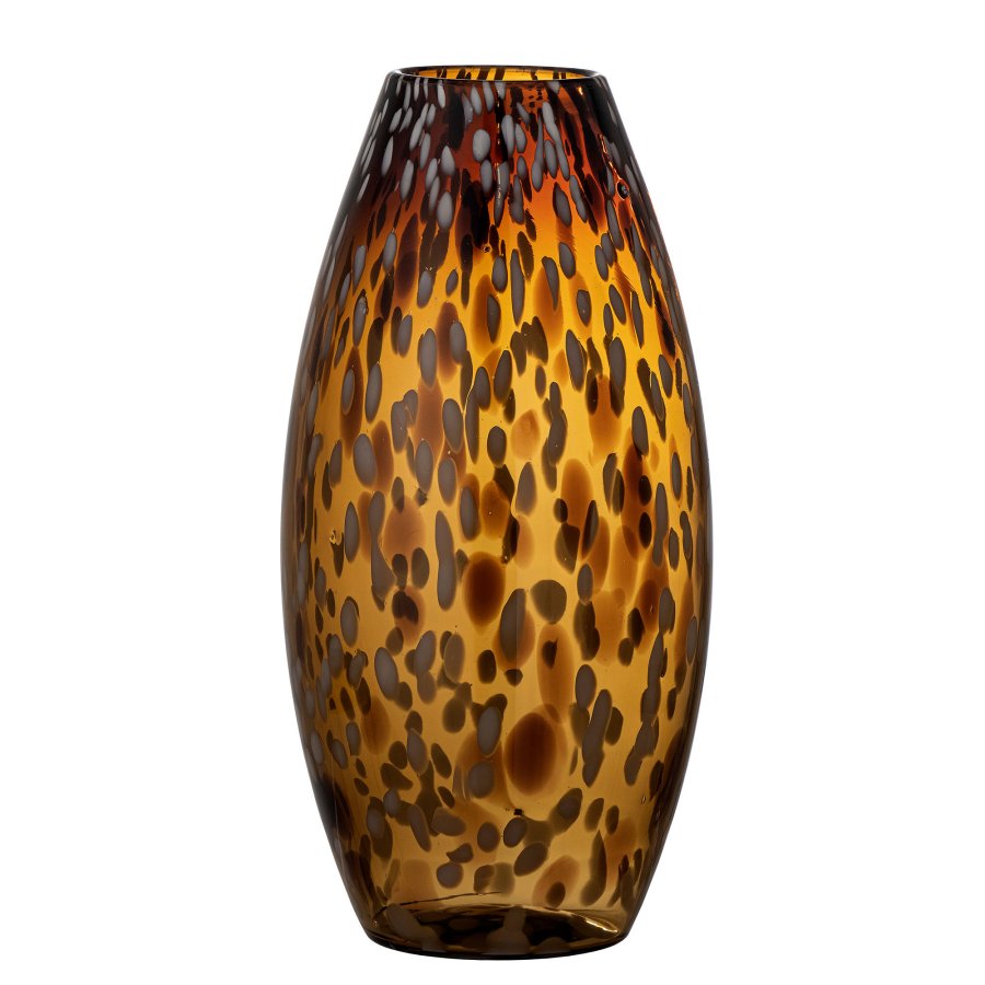 BLOOMINGVILLE Daraz Vase, Braun, Glas