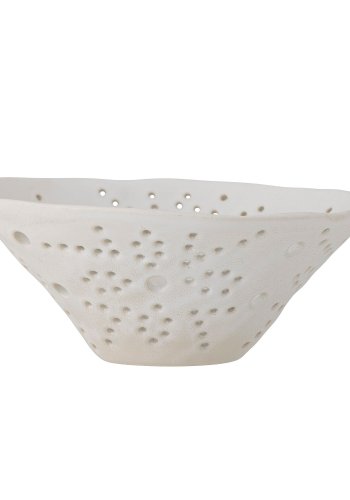 BLOOMINGVILLE Dalena Schüssel, Weiß, Steingut