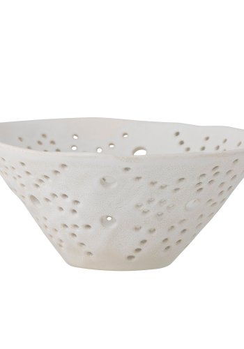 BLOOMINGVILLE Dalena Schüssel, Weiß, Steingut