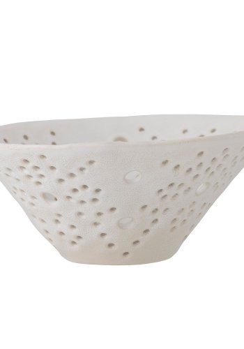 BLOOMINGVILLE Dalena Schüssel, Weiß, Steingut