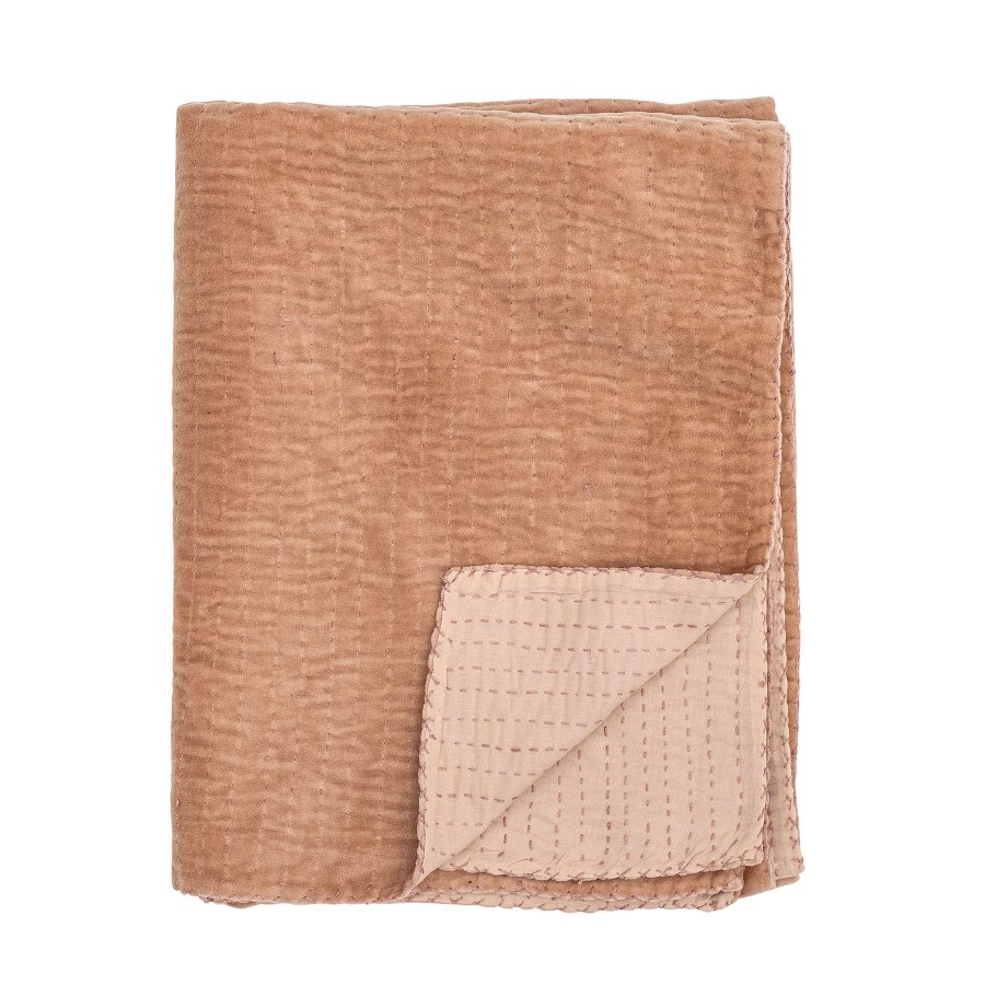 BLOOMINGVILLE Gamma Plaid, Rosa, Baumwolle B: 130cm, L: 150cm