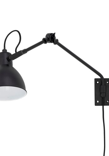CREATIVE COLLECTION Jili Wandleuchte, Schwarz, Metall