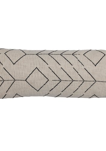 BLOOMINGVILLE Fanni Kissen, Natur, Baumwolle B: 35cm, L: 90cm