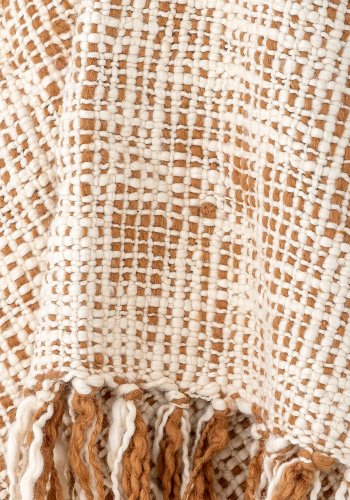 BLOOMINGVILLE Giulia Überwurf, Natur, Baumwolle B: 125 cm, L: 150cm