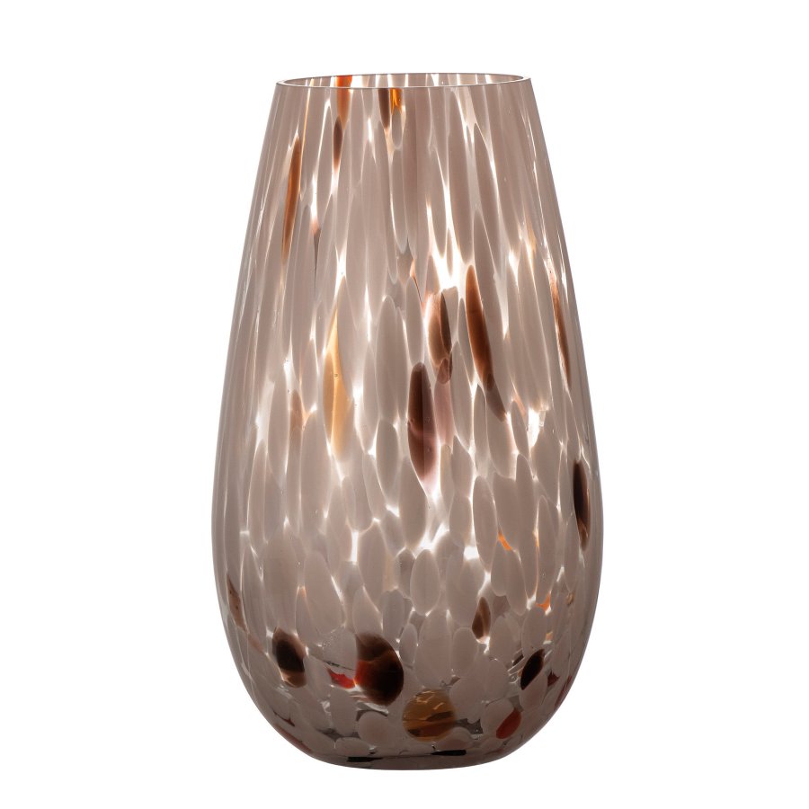 BLOOMINGVILLE Artem Vase, Braun, Glas