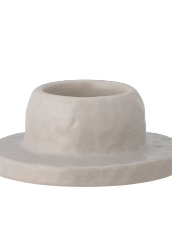 BLOOMINGVILLE Imilia Teelichthalter, Weiß, Steingut