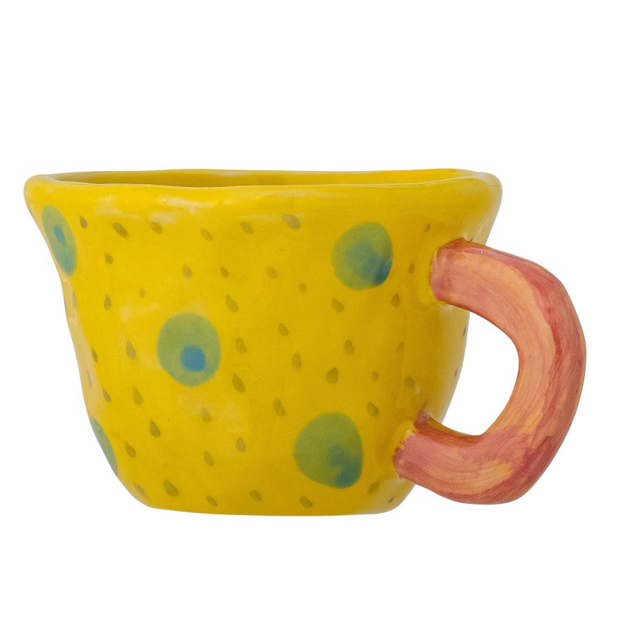 BLOOMINGVILLE MINI Nini Tasse, Gelb, Steinzeug