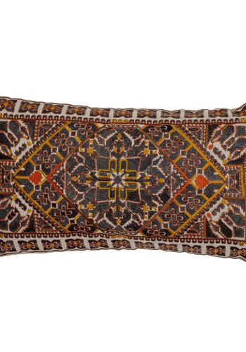 BLOOMINGVILLE Emaljepute, brun, bomull B: 35cm, L: 60 cm