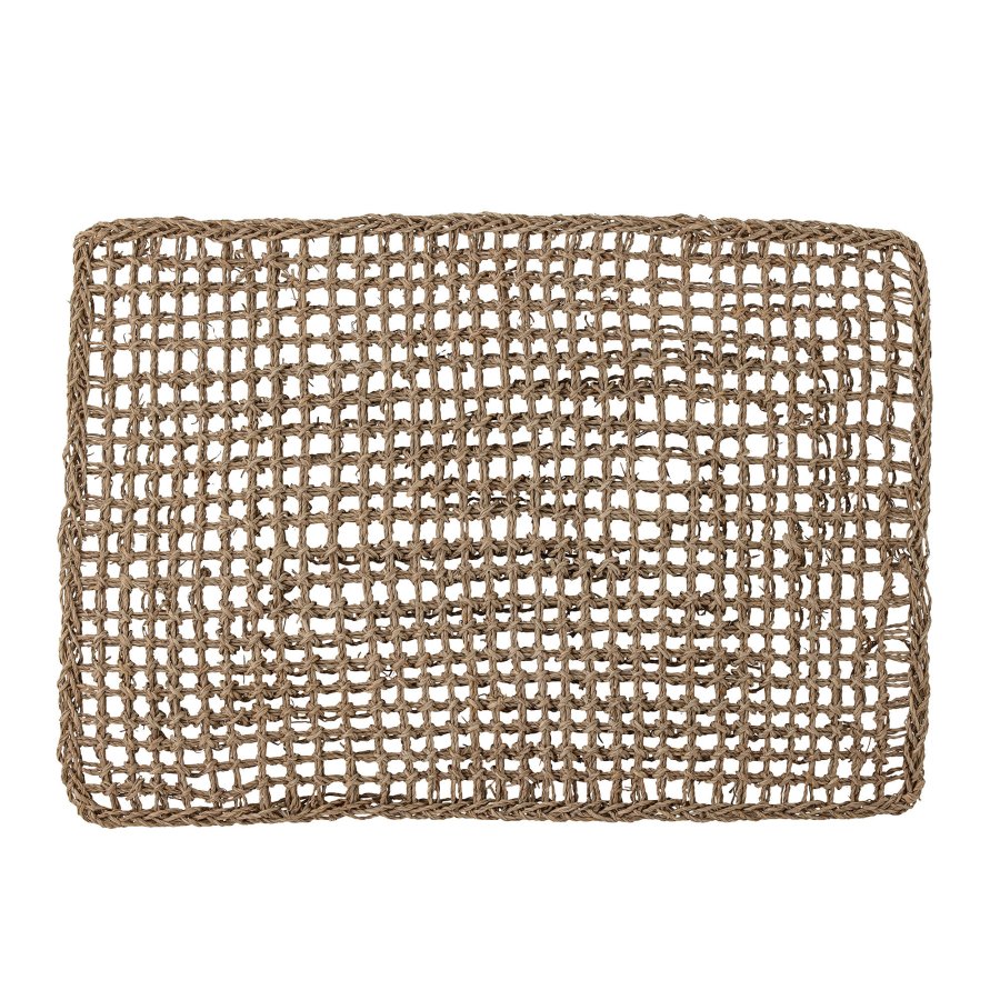 BLOOMINGVILLE Binte Fußmatte, Natur, Seegras