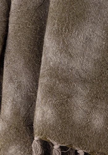 BLOOMINGVILLE Ginger Plaid, Grün, Wolle B: 125cm, L: 150cm