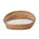 BLOOMINGVILLE Tille Cat Basket, Natural, Rattan W: 30 cm, H: 20 cm, L: 40cm