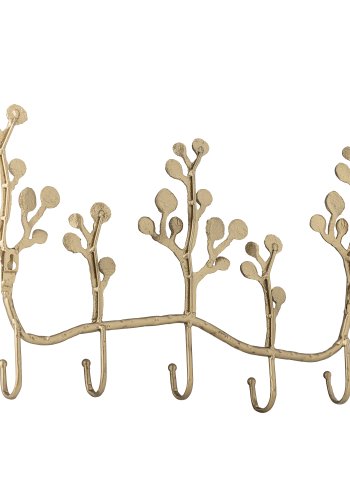 CREATIVE COLLECTION Padova Garderobenständer, Messing, Metall (L57xH31,5xB5 cm)