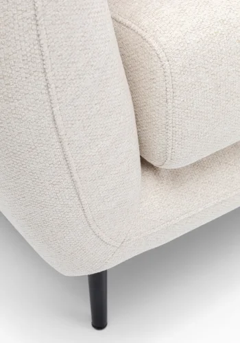 KARE DESIGN Amalfi Cream 2 pers. sofa - creme polyester og sort stl